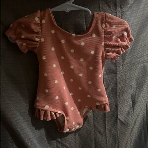 Cotton On Pink and White Bikini Swimwear